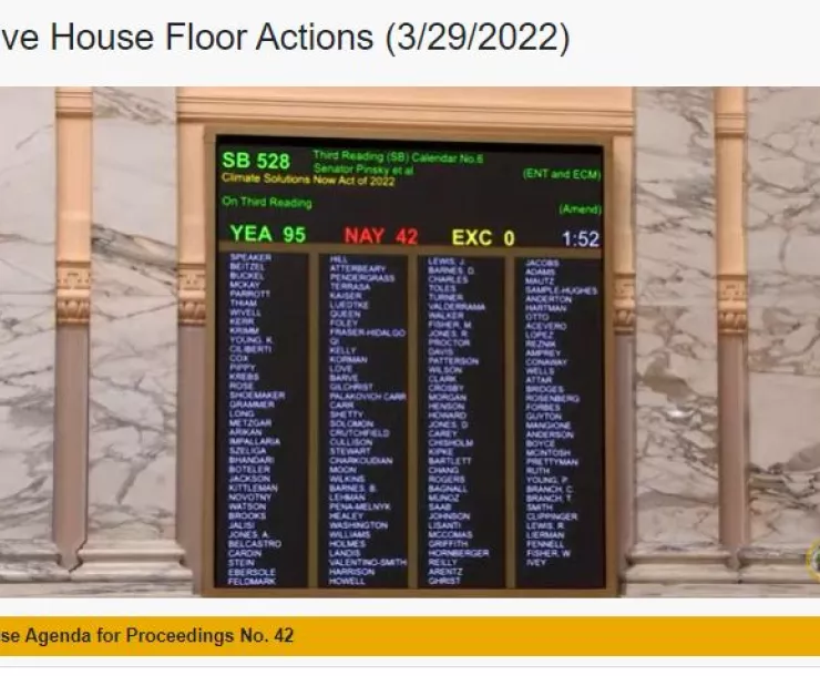 Climate Solutions Now 2022 passes House.JPG
