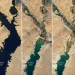 Lake Mead drying up over the years