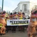 Anti-fossil fuel protest in Washington, DC