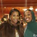Outdoor Afro founder Rue Mapp poses for a photo with OAK Intern Ayodele Abdul-Hadi.