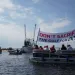 Photograph of the LNG Export Terminal Day of Action Nov. 2nd in Lake Charles, LA.