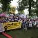 Frontline community members and activists gathered in front of the U.S. Capitol to stop the Mountain Valley Pipeline and the polluter side deal in September 2022. Photo by: Rick Reinhard