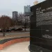 Black Wall Street memorial in Tulsa, Oklahoma