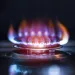 Fire flame of gas