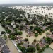 A Houston neighborhood flooded by rain from Tropical Storm Harvey in 2017. Photo by David J. Phillip | AP File