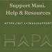 Support Maui, Help and Resources