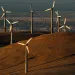 Wind turbines operate in Livermore, CA
