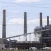 WA Parish Generating Station, a natural gas and coal power plant, in Fort Bend County near Houston, Texas 