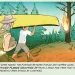 Illustration of a couple carrying a canoe