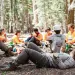 Teenagers in P-CREW learn key technical skills for natural resource careers, supervised by crew leaders and professionals. | Photo credit: Sierra Institute