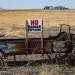 A sign opposing proposed carbon - capture pipelines