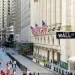 The New york Stock Exchange on the Wall street in New York, NY. It is the largest stock exchange in the world by market capitalization.
