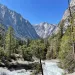 View of Mist Falls in Kings Canyon National Park