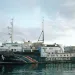 Greenpeace's ship, the Rainbow Warrior