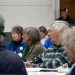 Maine residents at a town meeting