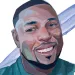 Illustrated portrait of Xavier Boatright smiling at the camera