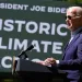 President Joe Biden speaks at Prince William Forest Park on Earth Day, Monday, April 22, 2024, in Triangle, Va.