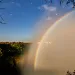 Moonbow in Victoria Falls in Zambia. Photo by lennjo/iStock