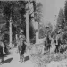 black and white photo of Buffalo Soldiers