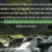 A quote from Rebecca Solnit about hope overlaid over a waterfall. Everything we can save is worth saving.