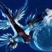 A blue angel feasts on a Portuguese man-of-war.