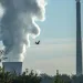 Pollution and steam rise from the stacks of the Miami Fort Power Station near Cincinnati, Ohio, on October 2, 2025. (Photo by Jason Whitman/NurPhoto via AP)