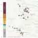 Map of diesel generator emissions from data centers in Virginia