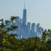 A view on the One World Trade Center and Manhattan skyscrapers in New York from New Jersey, United States, on October 21, 2022.