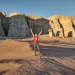 Woman at Grand Staircase-Escalante National Monument 