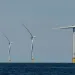 Offshore wind turbines off the coast of Massachusetts.