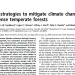 Land Use Strategies to Mitigate Climate Change in Carbon Dense Temperate Forests