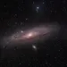 The Andromeda Galaxy is overhead in November.