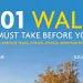 1001 Walks You Must Take Before You Die