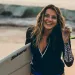 The "indestructible" Brazilian and lifelong environmentalist pays homage to the borrowed board that launched her career.