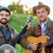 The Okee Dokee Brothers write children's songs while on adventures in nature.