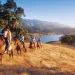 The Alisal Guest Ranch and Resort offers horseback riding through California's Santa Ynez Valley.