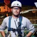 Mark Honstein, a wind turbine technician in Cheyenne, Wyoming.
