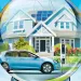 Our future: Clean energy plus smart vehicles and houses.