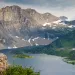 View from Hidden Lake Trail in Glacier National Park