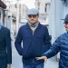 A scene from the film Before the Flood: Fisher Stevens, Leonardo DiCaprio, and Ma Jun (founding director of the Institute of Public and Environmental Affairs) discuss China's air pollution.