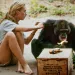 Jane Goodall grooming David Greybeard, the chimp who went on to upend ideas about primate intelligence.
