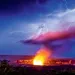 Halema'uma'u Crater, in Hawaii Volcanoes National Park--the once (and future?) home of the 'alal crow