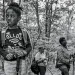 Harlem, daughter of navy veteran Moet Valdez, takes the lead during a hike in New York's Harriman State Park. 