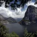 High view of Hetch Hetchy Reservoir