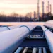 Pipelines at sunset.