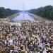 Arial shot of protestors on the Washington Mall for the 1968 Poor People's Campaign