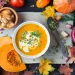 Butternut squash soup with coconut milk