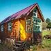 Novice carpenter Ella Jenkins built her dream house atop an 18-by-7-foot trailer.