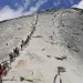 Half Dome cable hike, Yosemite National Park.