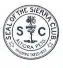 The first Sierra Club seal was created in 1892.